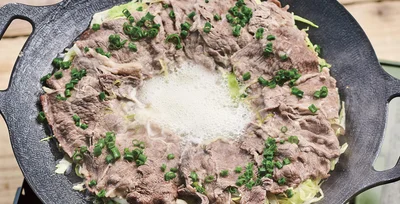 鹿児島の郷土料理「炊き肉」をマルチグリドルで再現