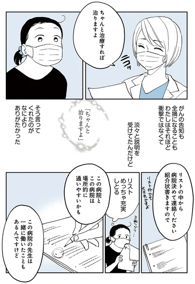 ちゃんと治療すれば治りますよ