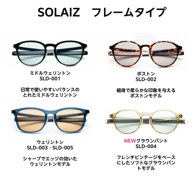 SOLAIZ アイ＆スキンケア サングラス