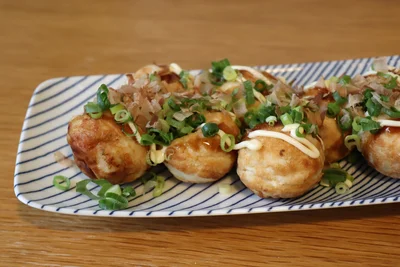 青ネギを好きなだけかけて
