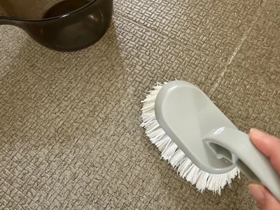 洗剤を使わず、軽い力で汚れが落ちるなんて！！