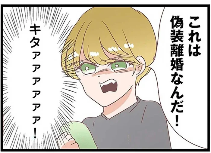 「これは偽装離婚なんだ！」不倫夫の白々しい演技がツッコミ所満載！／同僚が私の夫と結婚するらしいので、最高の仕返しを贈ります（12）