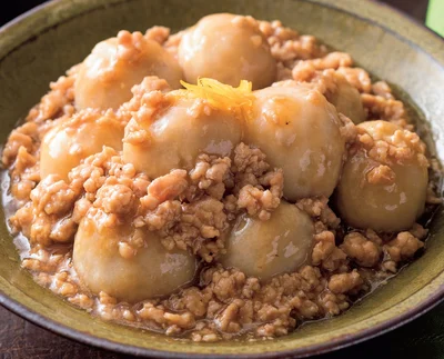 里いものそぼろ煮