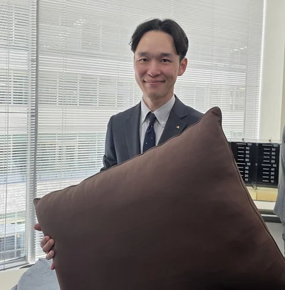 笑顔の林さん
