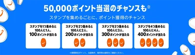 スタンプは集めるほど…