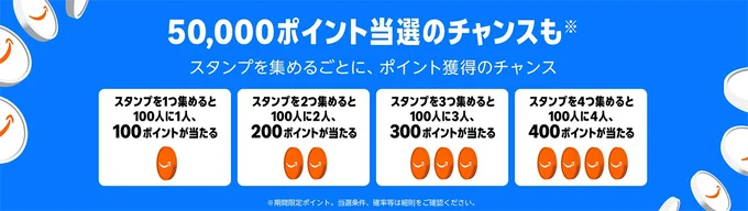 スタンプは集めるほど…