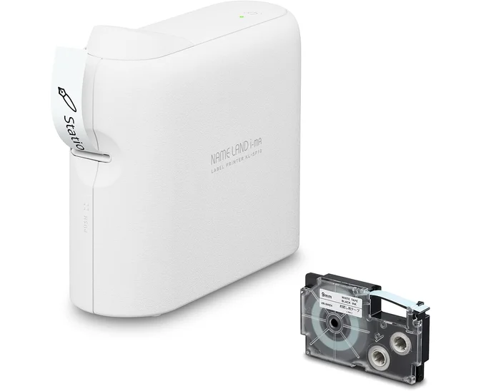 カシオ ラベルライター ネームランドi-ma スマホ専用 KL-SP10本体のみ KL-AZ1 (3.5mm-18mm幅)