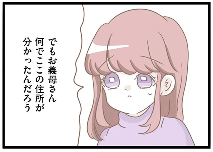 息子への執着が恐怖！義母が住所を突き止めるために使った驚きの方法／前科持ちの義母と同居していた話（47）