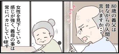 昔ながらの人間な義父