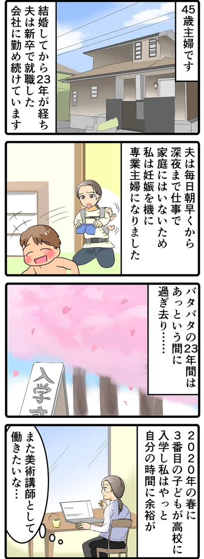 結婚してから23年が経ち…
