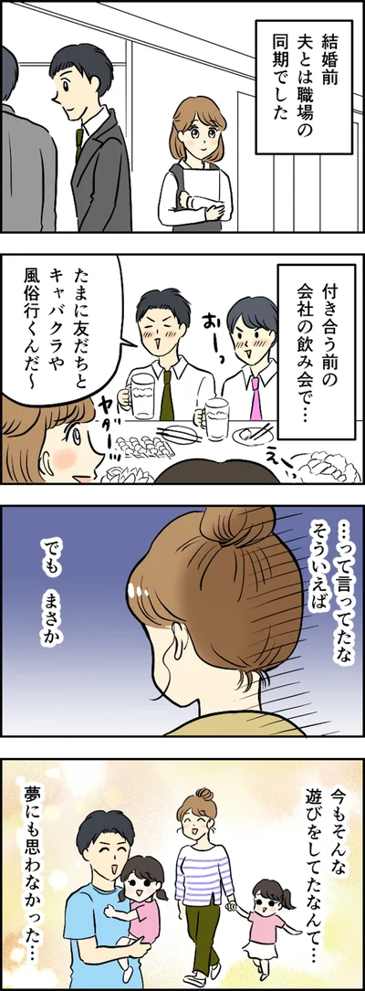 付き合う前の会社の飲み会で