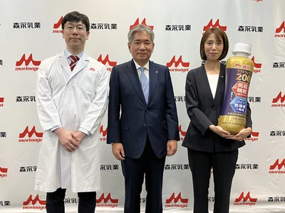 左から研究本部・織田浩嗣氏、代表取締役社長・大貫陽一氏、マーケティング本部・髙橋沙友里氏