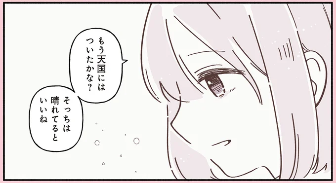 天国にはついたかな?