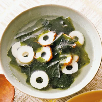 ちくわとわかめのスープ