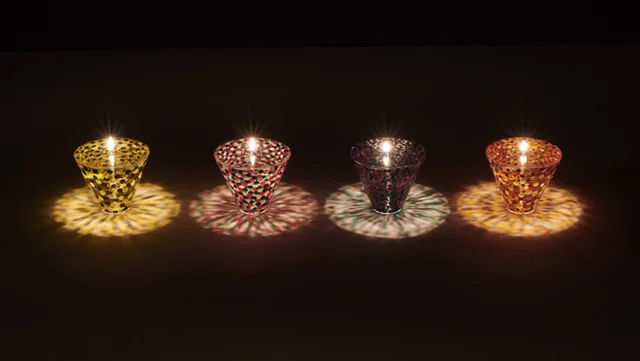 職人グッジョブ！ 手づくりのクリアキャンドルが聖夜に光の花を咲かせます