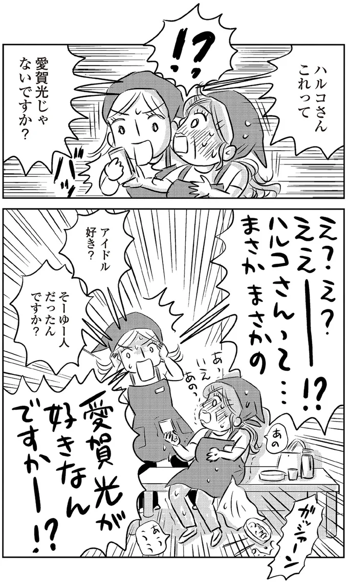 『ハルコの恋　55歳の私が35歳年下のアイドルを好きになったらダメですか？』より
