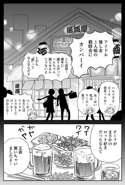 『ハルコの恋　55歳の私が35歳年下のアイドルを好きになったらダメですか？』より