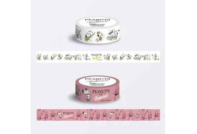 日常使いしやすい色合い。デコレーションのアクセントにぴったり。幅1.5m×長さ7m。全2種 各 ¥605