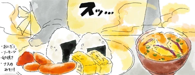 【月曜日のウインナー】へとへとで居残り残業。もしもできたての夜食が届いたら