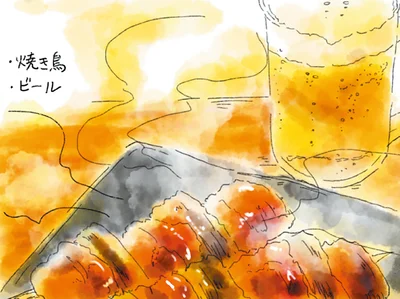 ビールサーバも完備！届いた夜食で家呑み乾杯！【金曜日の焼き鳥】／疲れた人に夜食を届ける出前店1（5）