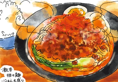 【水曜日の担々麺】爆発寸前のストレスなら、辛さと旨みで吹き飛ばせ！／疲れた人に夜食を届ける出前店1（14）