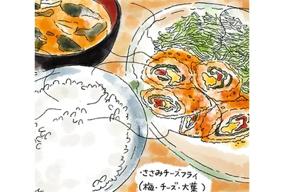 木曜日のささみチーズフライ