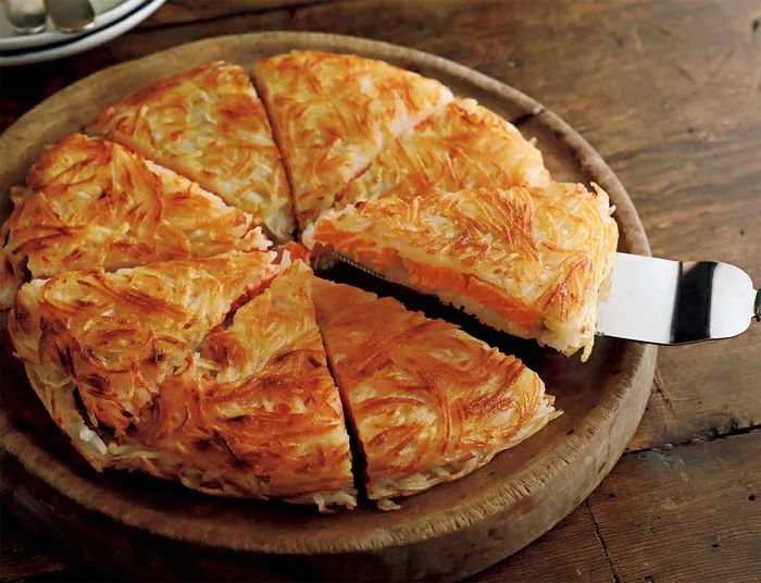 カリッとじゃがいも×しっとりサーモンが相性バッチリな「じゃがいもとサーモンのガレット」