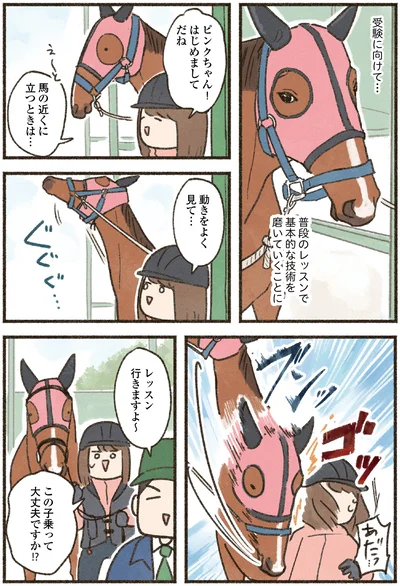 『馬に乗らずにいられない！　続かない私、乗馬が趣味になりました』より