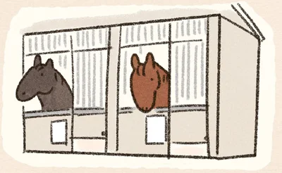 『馬に乗らずにいられない！　続かない私、乗馬が趣味になりました』より