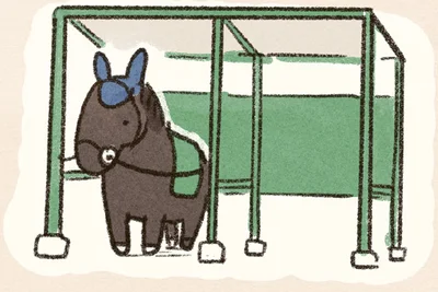 『馬に乗らずにいられない！　続かない私、乗馬が趣味になりました』より