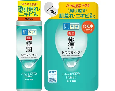 肌ラボ 薬用 極潤トラブルケア 本体170mL&詰替え170mL 【医薬部外品】