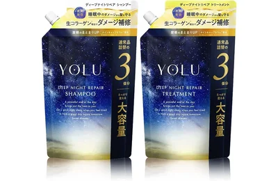 【新モデル】 YOLU ヨル シャンプー トリートメント セット 詰め替え 大容量 ディープナイトリペア