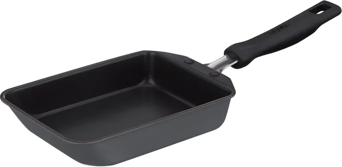【Amazon.co.jp 限定】サーモス デュラブルシリーズ 玉子焼きフライパン 13cm グレー ガス火・IH対応