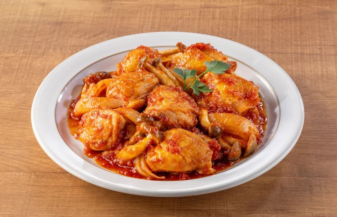 鶏肉のトマト煮