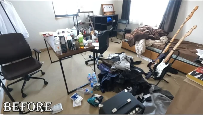 息子の部屋ビフォー ▶見違える空間に大変身!(⇒次へ)