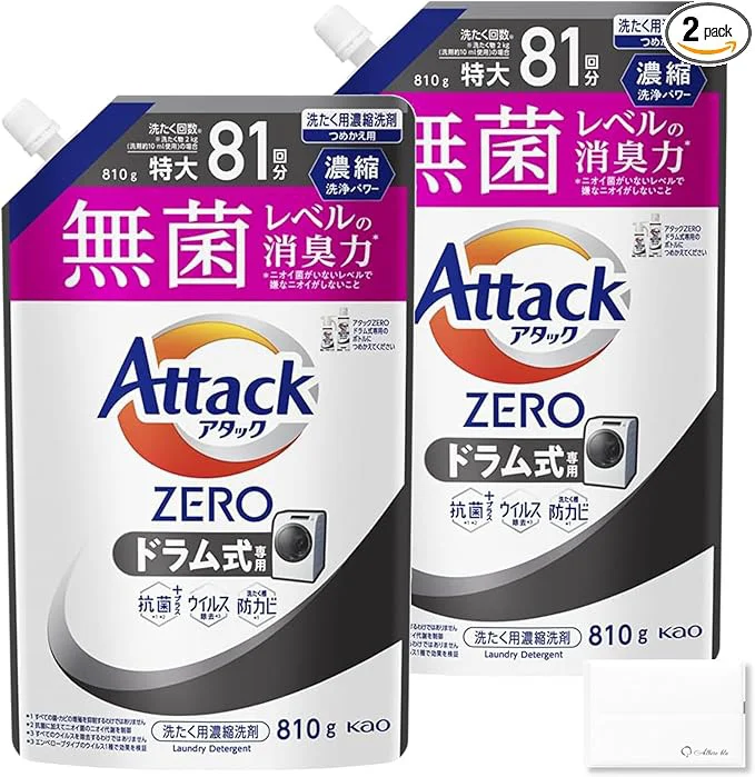 アタックZERO ドラム式専用 つめかえ用 特大 2袋セット