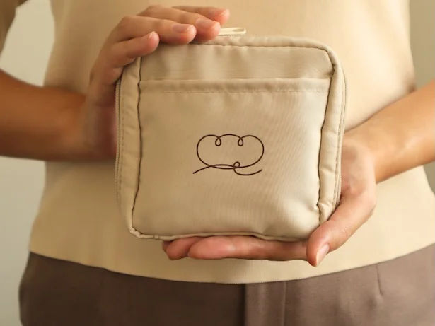 エントリー&2店舗以上の買い回りで「ぱん結び」のロゴをあしらったキュートな「ぱん結びオリジナルポーチ」をプレゼント