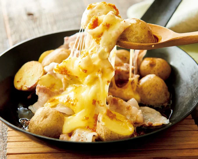 仕上げのしょうがオイルでおいしさを格上げ！