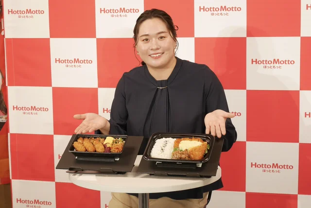 チキン南蛮好き！陸上女子やり投げ北口榛花選手が愛するおかずを詰め込んだ「最強のお弁当」ほっともっとから爆誕