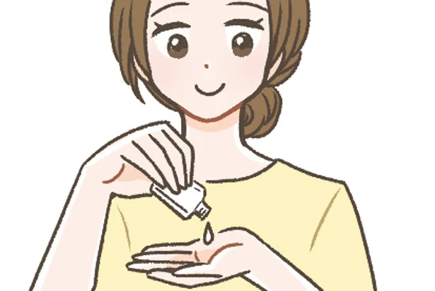 【STEP 1】1滴を手に取る