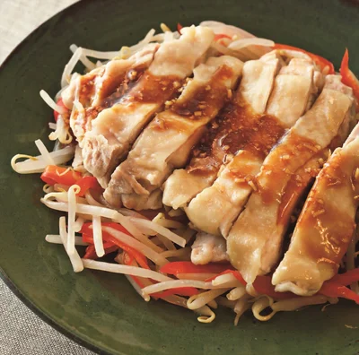 にんにくが味の決め手！とり肉ともやしで「梅にんにく炒め」＆「中華蒸し」