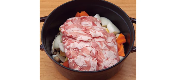 重ねて入れる
