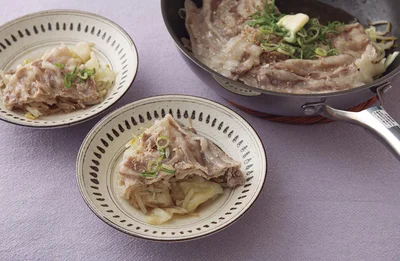 もつ鍋風重ね蒸し