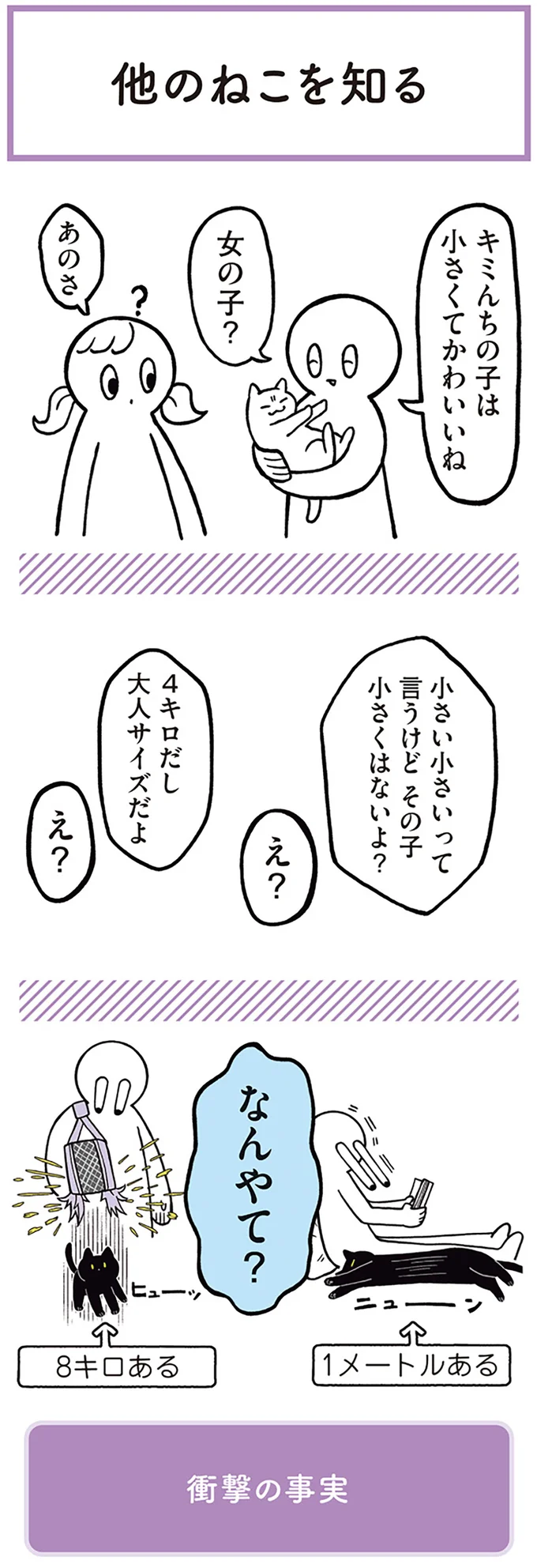 小さい小さいって言うけど　その子小さくはないよ？