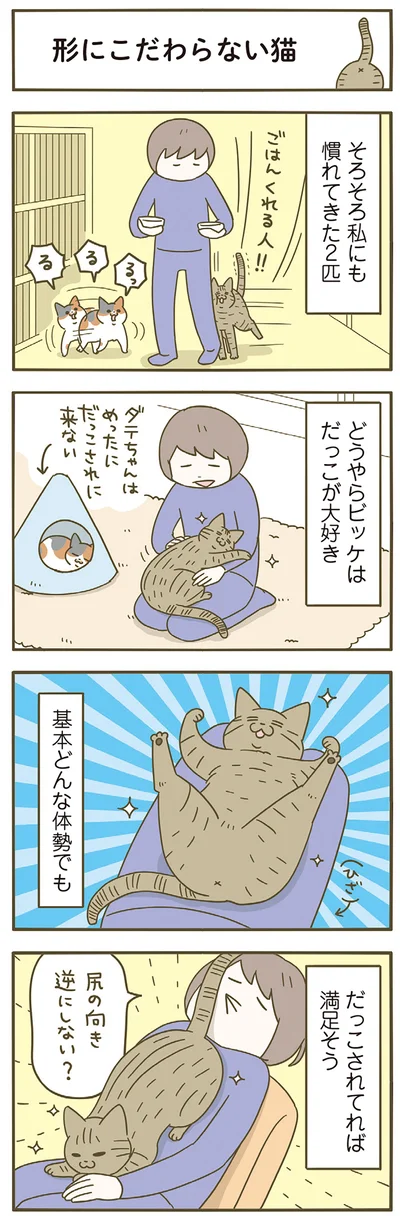 だっこできてれば満足