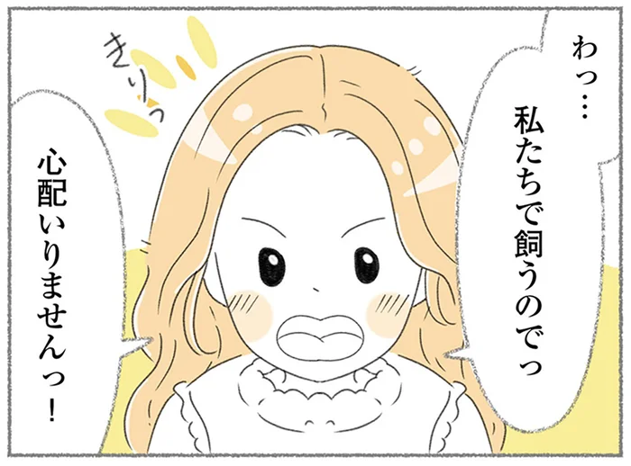 咄嗟に口を出た「私たちで飼うので」。思いがけず拾った野良猫と暮らすことに！／にゃんかつ（2）