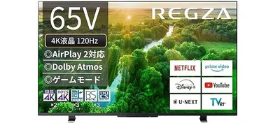 レグザ 65インチ 4K液晶テレビ