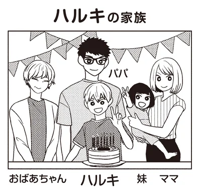 ハルキの家族