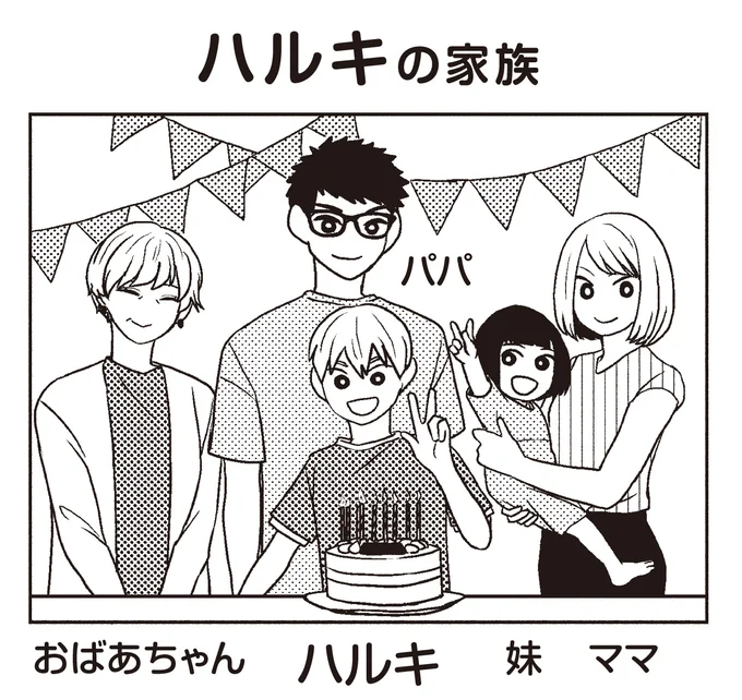 ハルキの家族
