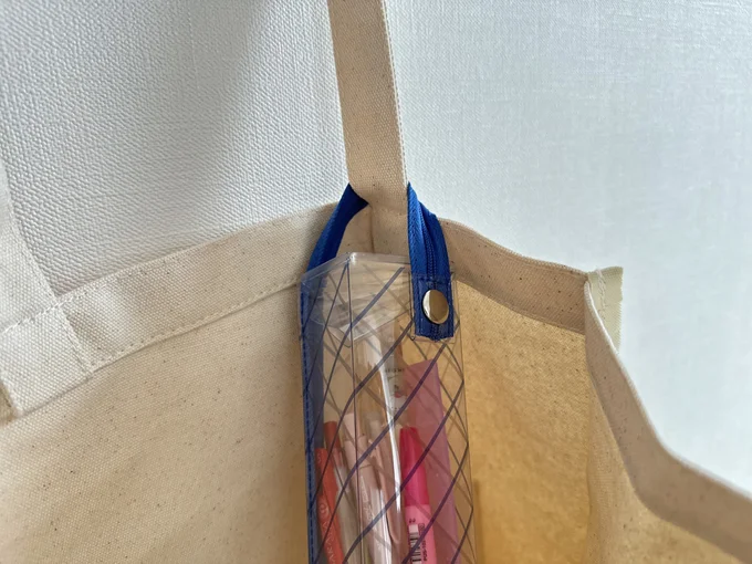 バッグに付けることもできる